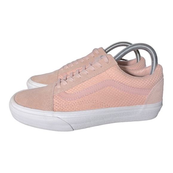 Vans. Old Skool. Spanish Pink. Suede. Size Womens 8. - Picture 1 of 8